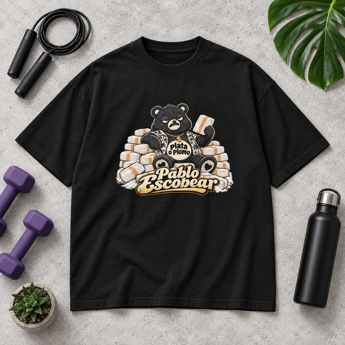 Pablo Escobear | Funny | Men’s Box Tee