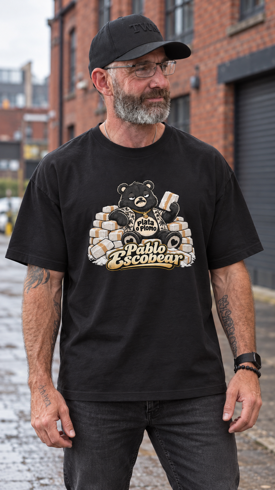 Pablo Escobear | Funny | Men’s Box Tee