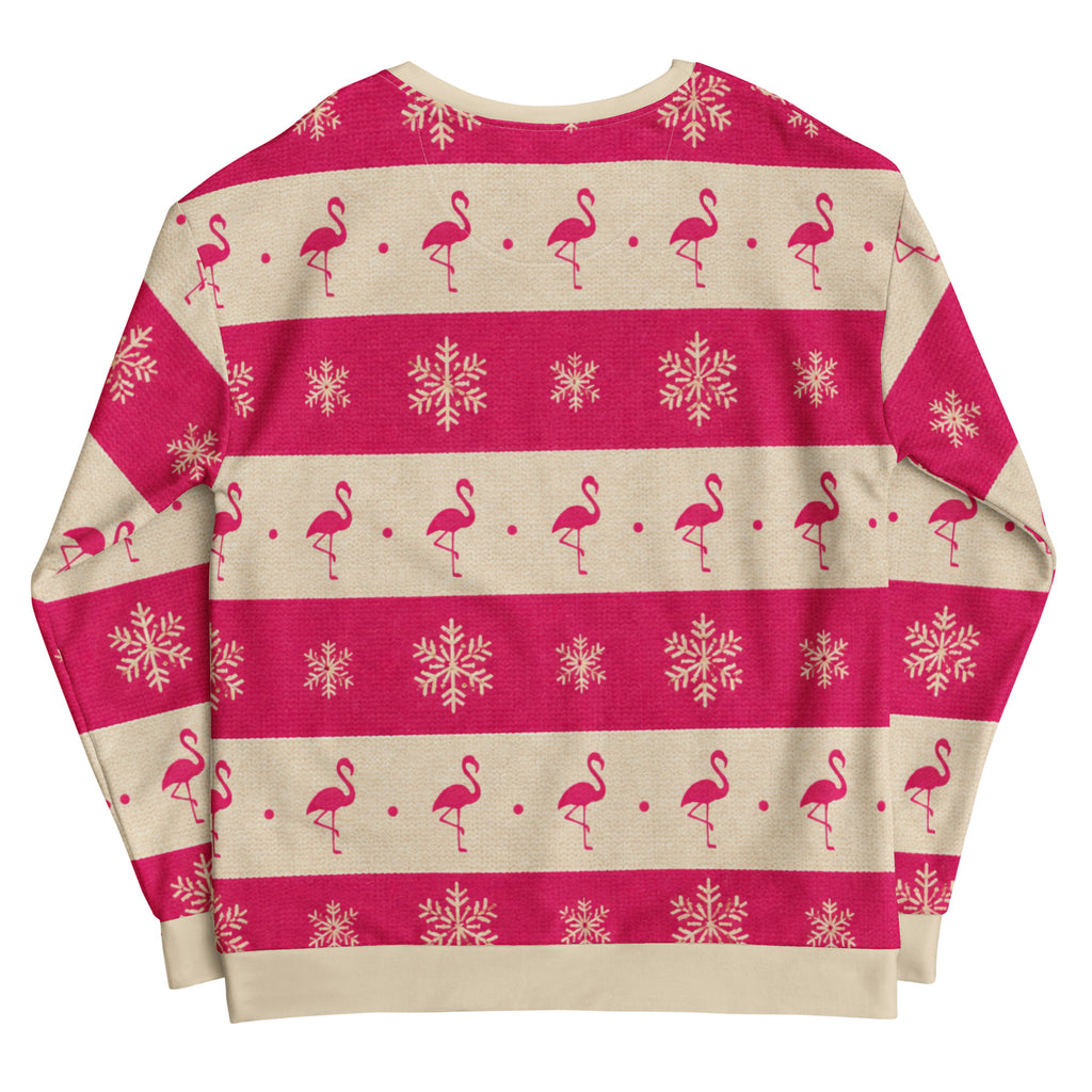 Flamingo - Festive - Sweatshirt - back view