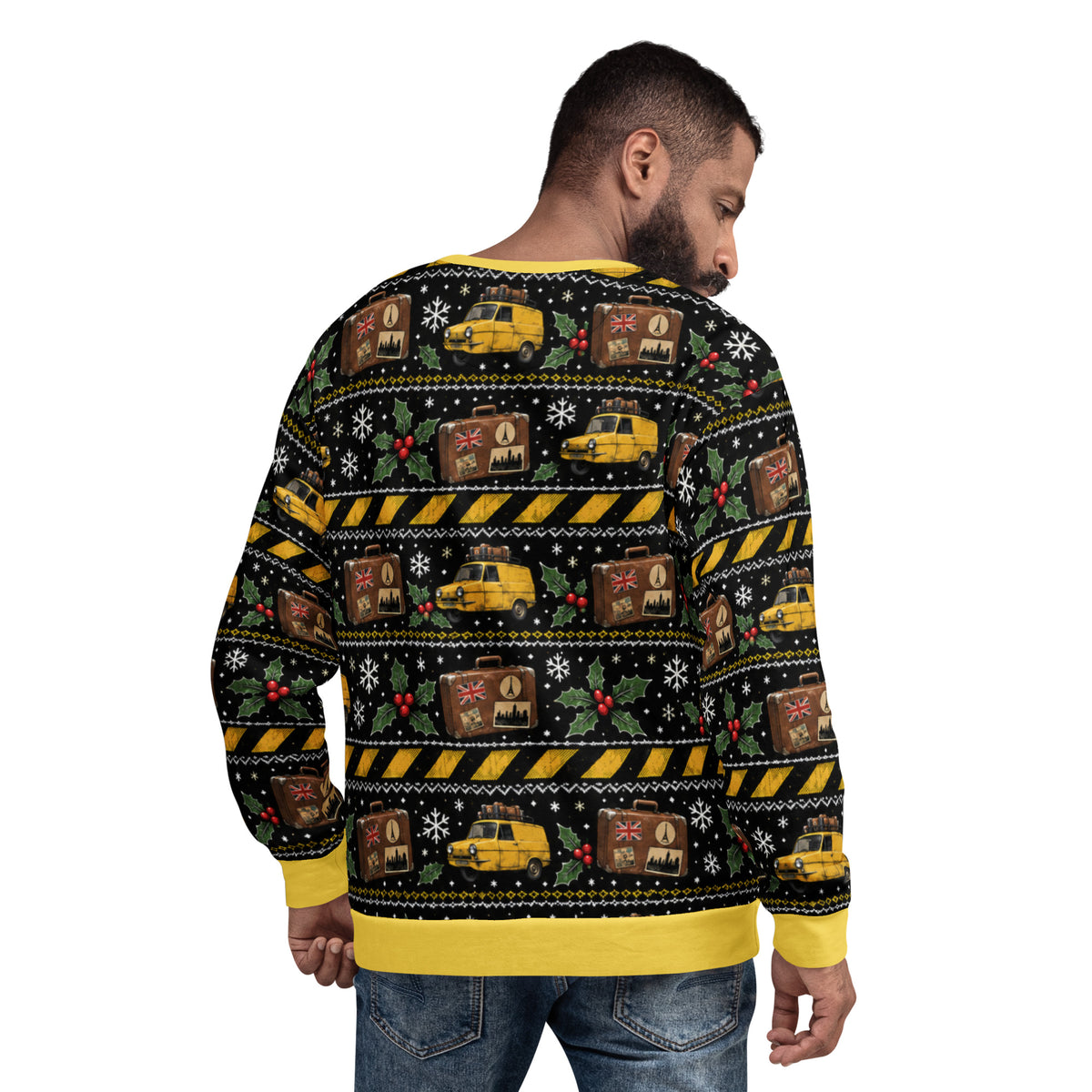 This Time Next Year British comedy Christmas sweatshirt – back view