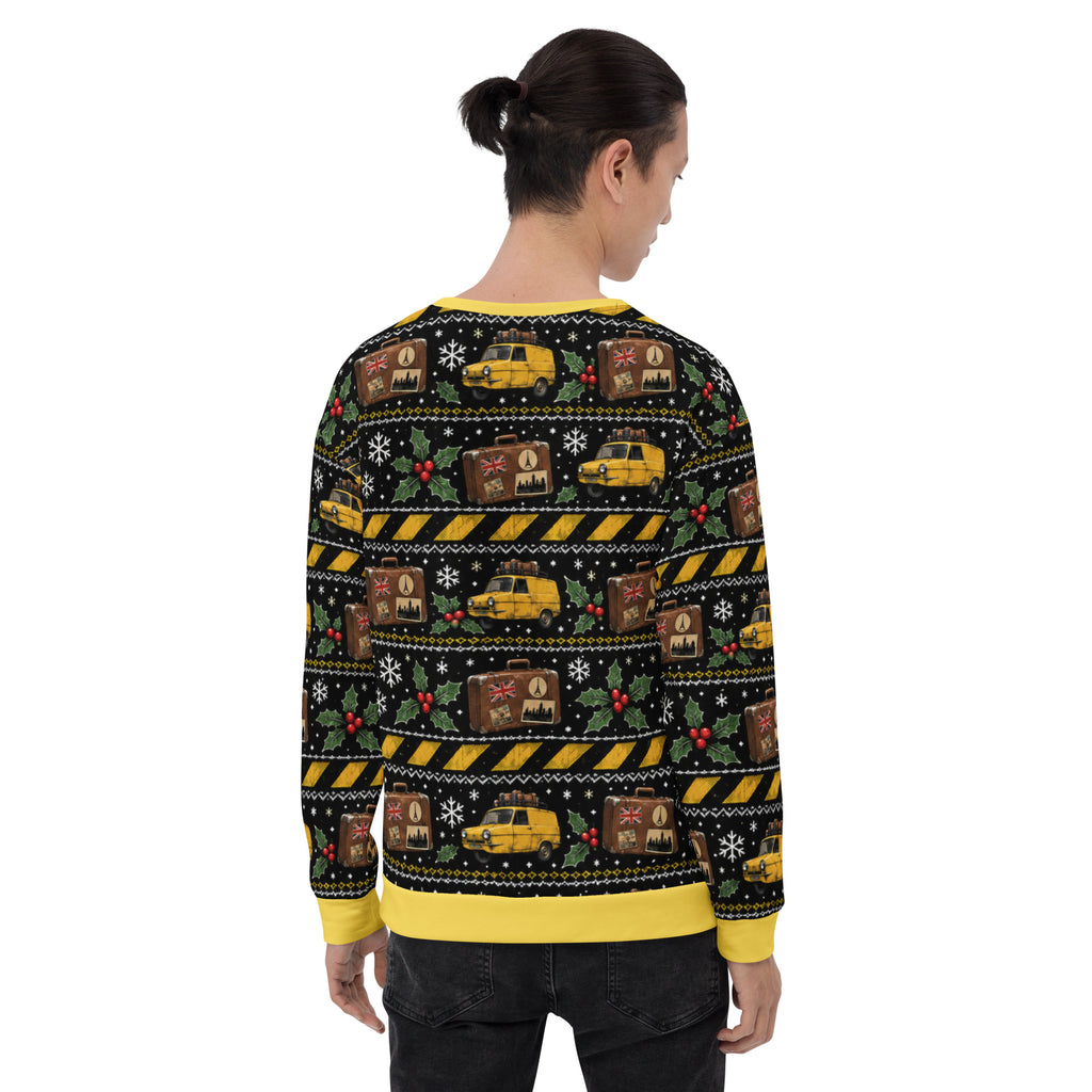This Time Next Year British comedy Christmas sweatshirt – back view