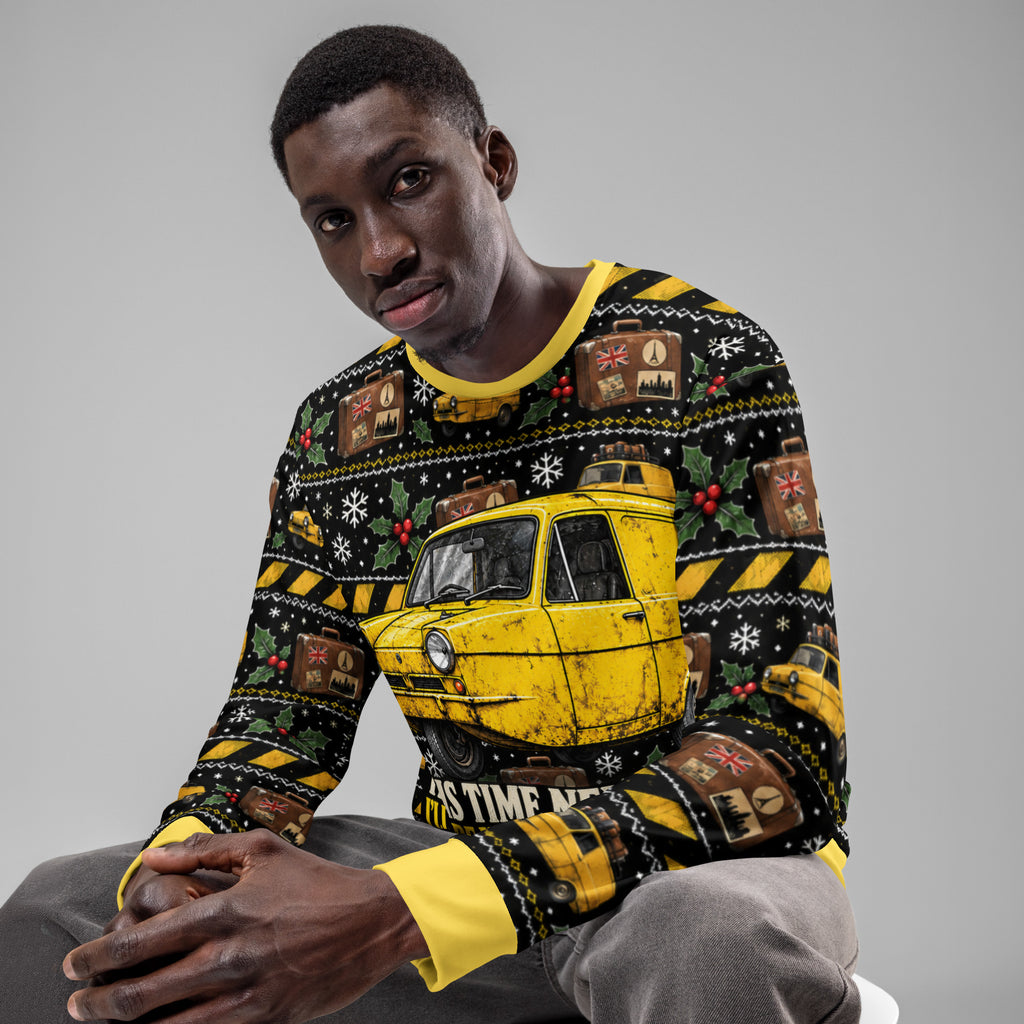This Time Next Year British comedy Christmas sweatshirt – front view
