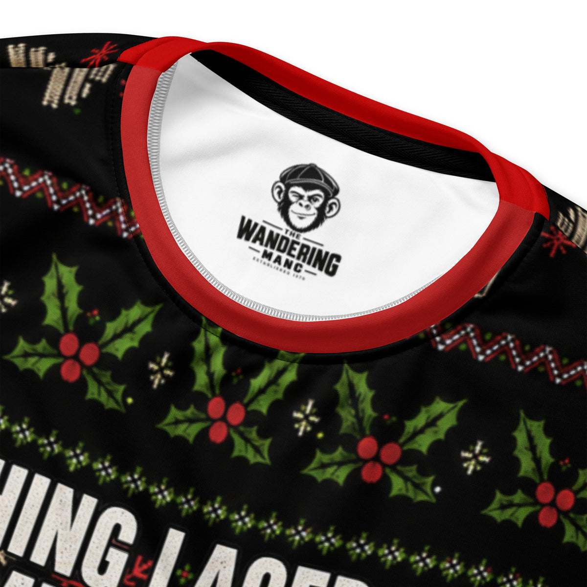 Protein Turkey gym Christmas sweatshirt – product detail view