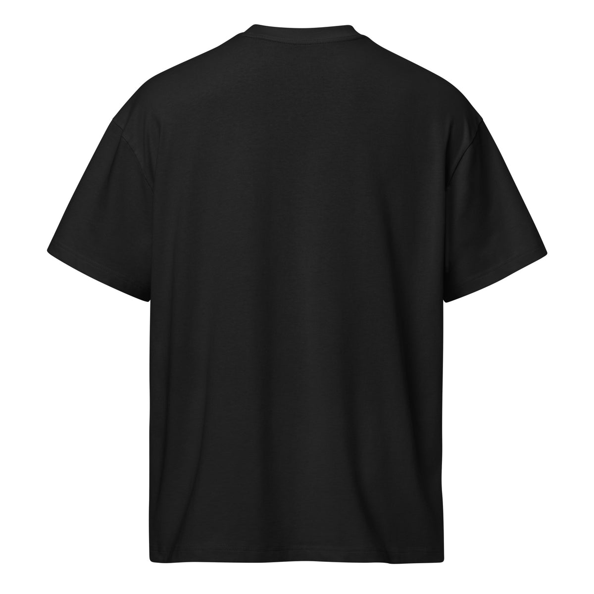 Black men’s box tee, back view | The Wandering Manc