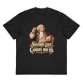 Sounds Gay. Count Me In. – Pride – Men's Box Tee in black – front view