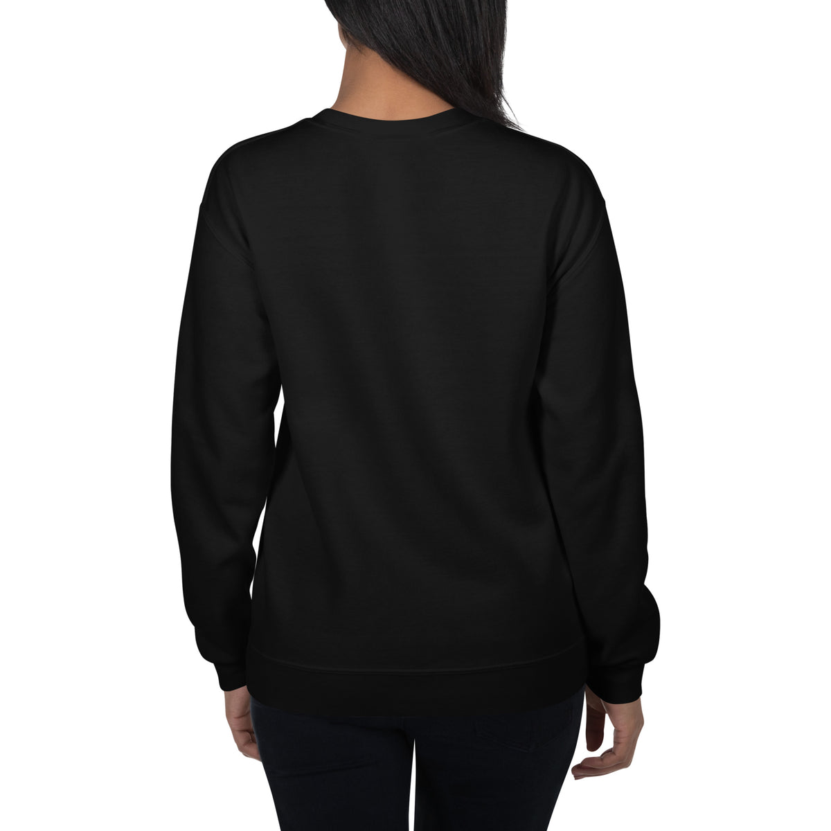 Her Knowledge Exposed Their Ignorance witch sweatshirt alternate back view
