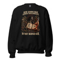 Her Knowledge Exposed Their Ignorance witch sweatshirt front view