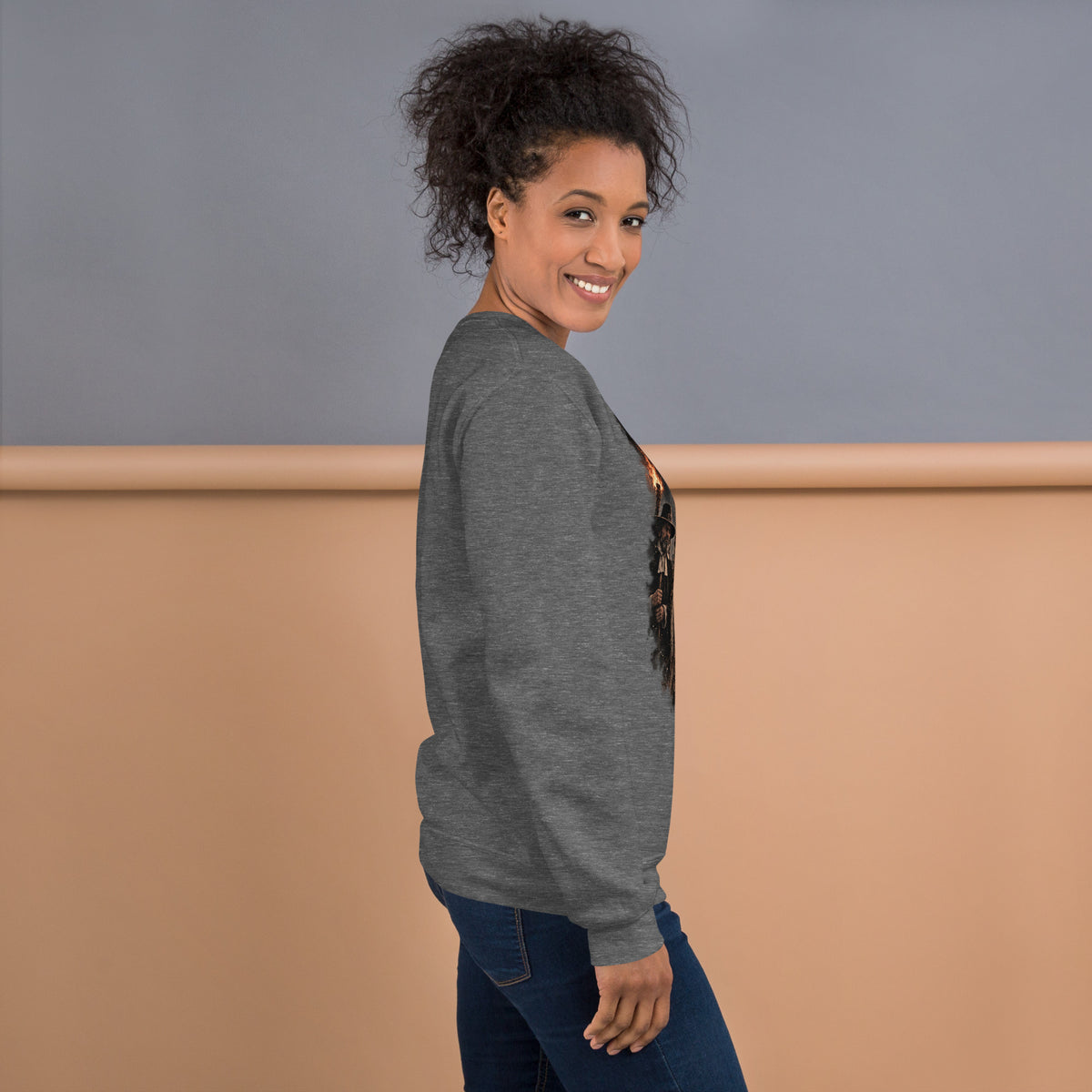 Too Loud - Too Clever - Too Free – Witch & Feminism – Sweatshirt – right-side view