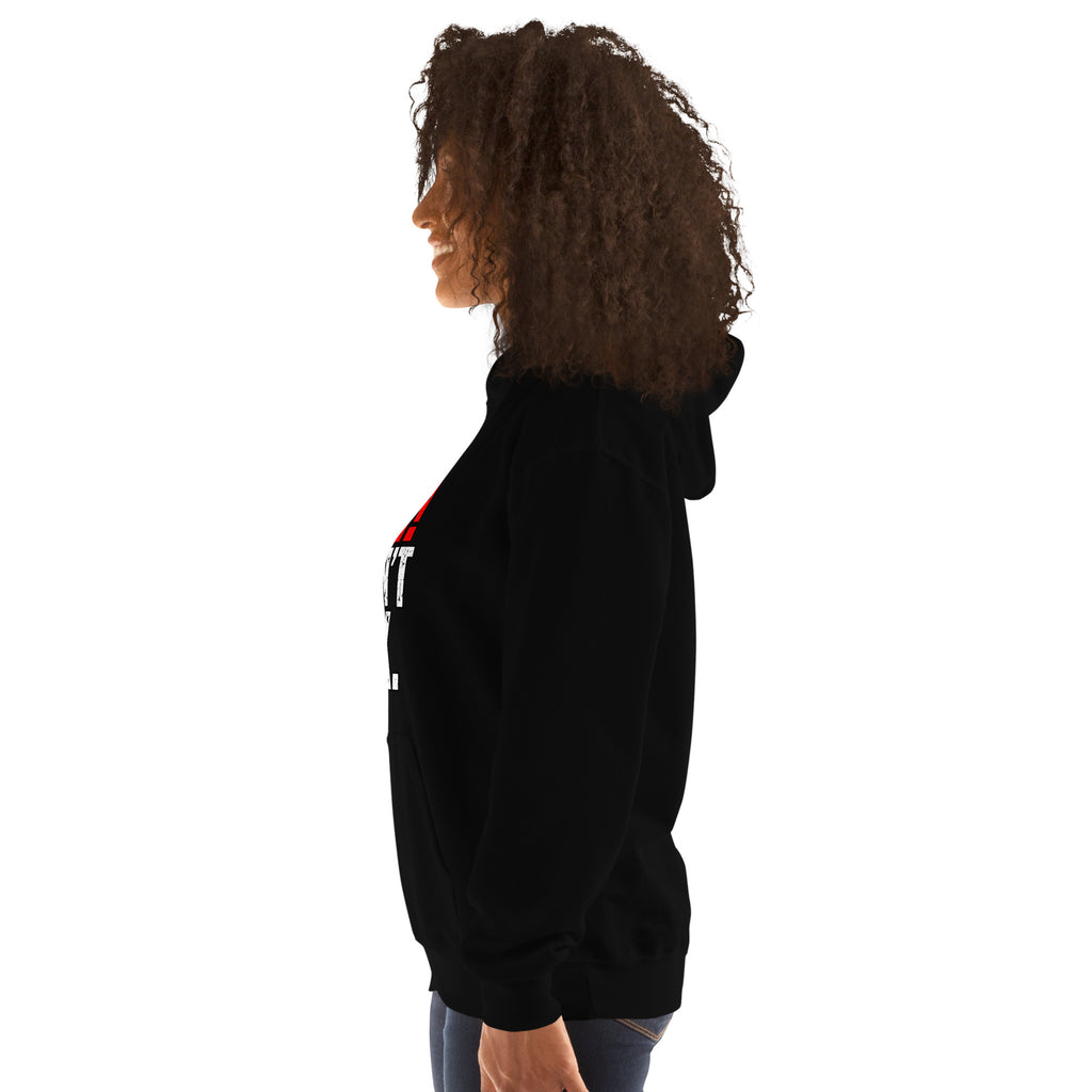 SHHH... I Didn't Ask – Feminism – Hoodie in black – left-side view