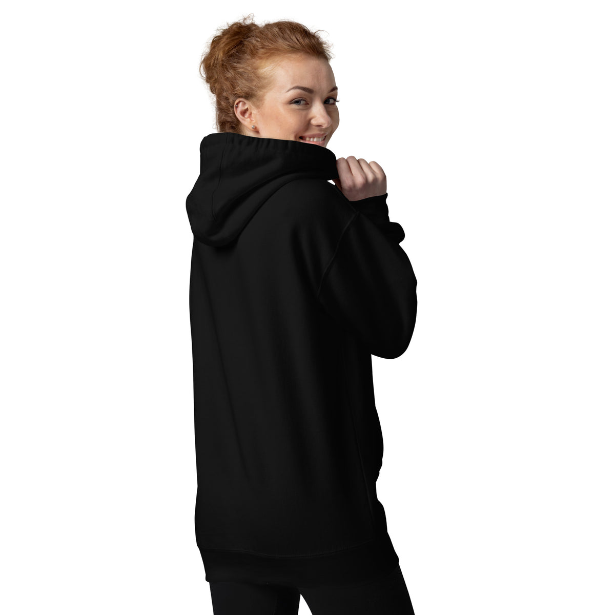 Mum Definition – Family – Hoodie in black – back view