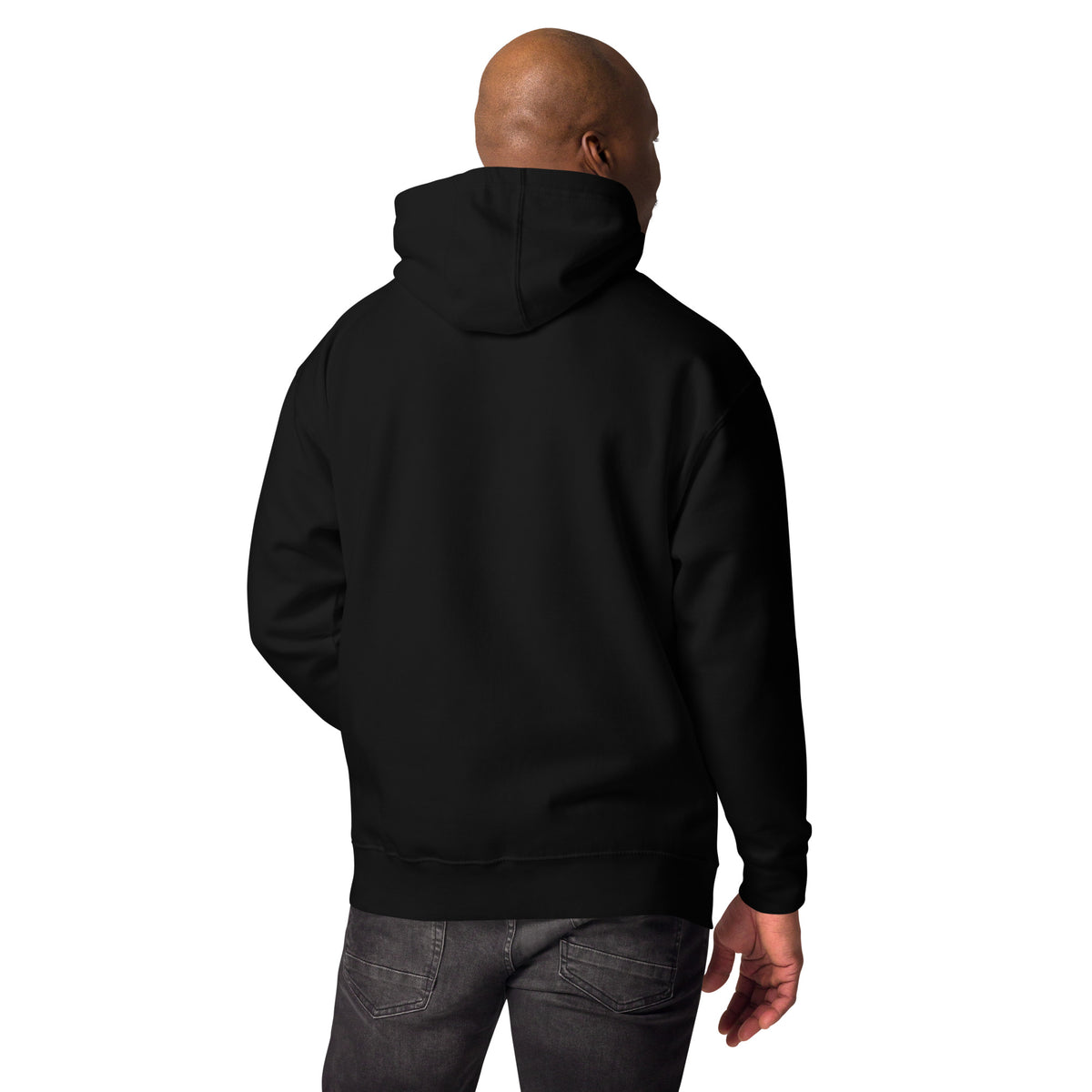 Let Me Count The Ways – Sarcasm – Hoodie in black – back view