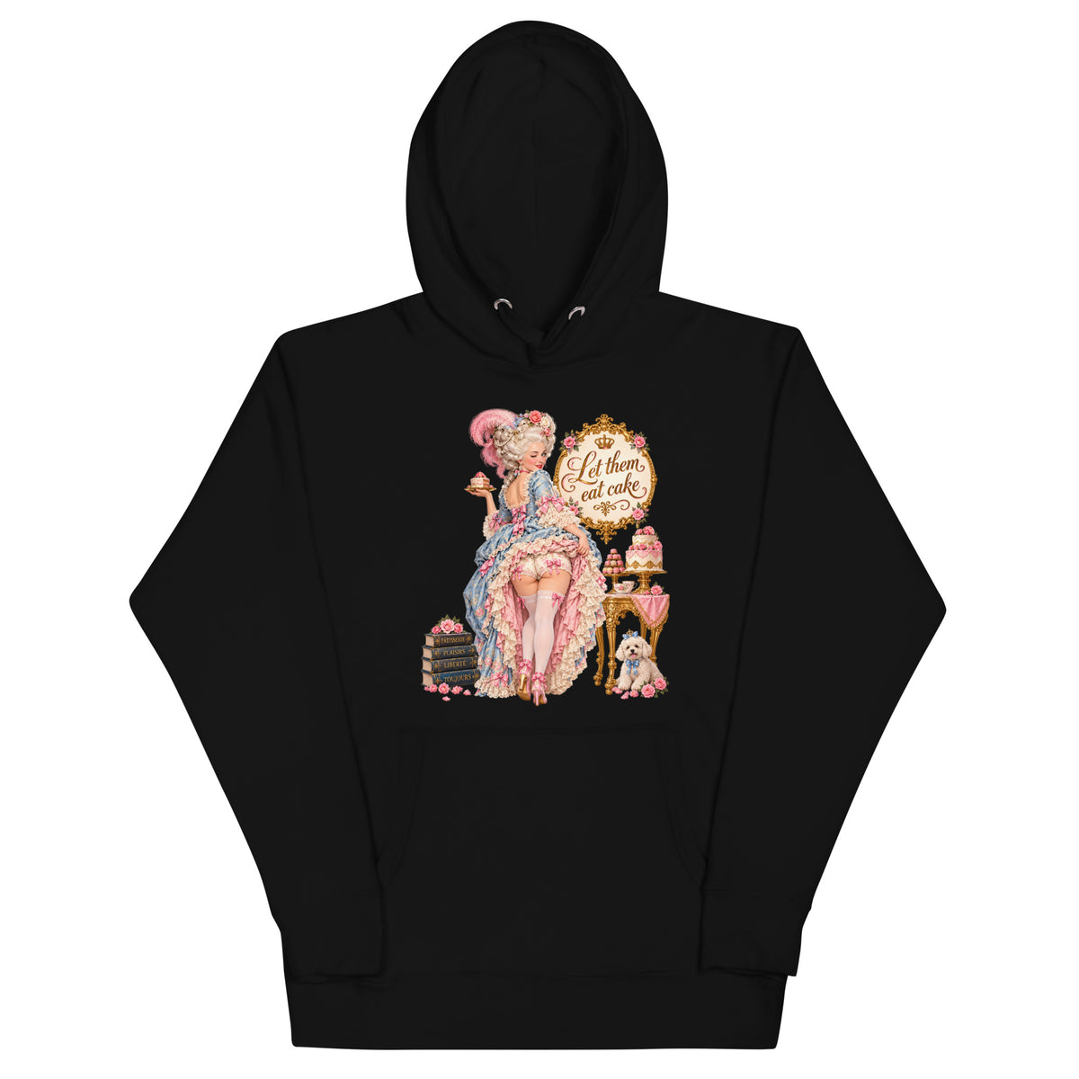 Marie Antoinette Let Them Eat hoodie by The Wandering Manc