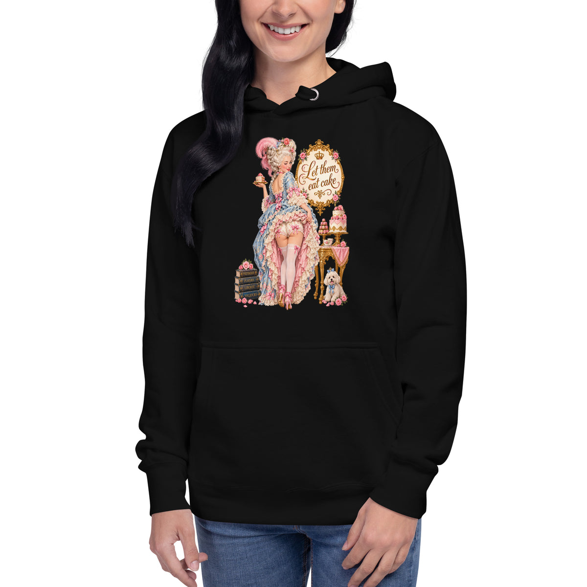 Marie Antoinette Let Them Eat hoodie by The Wandering Manc