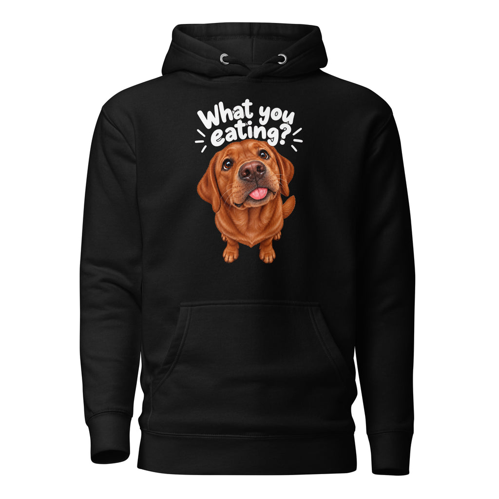 Hungry Labrador Red Fox Labrador hoodie by The Wandering Manc
