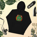 Highland Chaos – Animal Lovers – Unisex Hoodie in black – front view