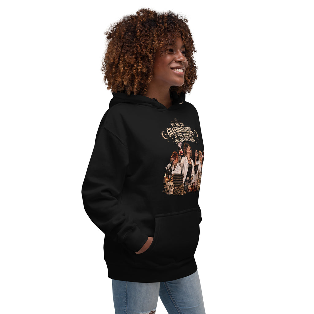 The Granddaughters witch feminism hoodie by The Wandering Manc