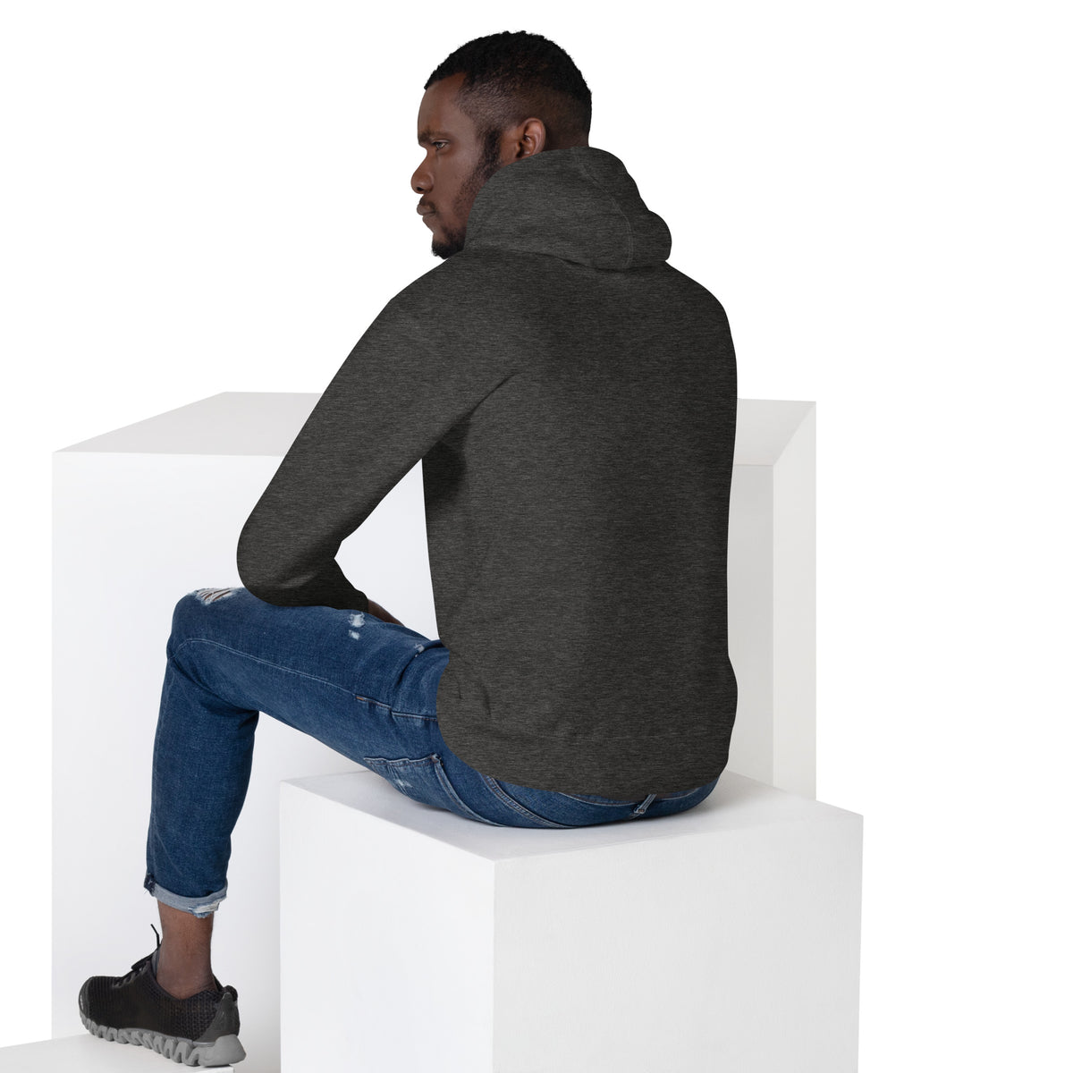 The Tank From Which I Fuel My Fucks Is Empty – Rude – Hoodie – back view