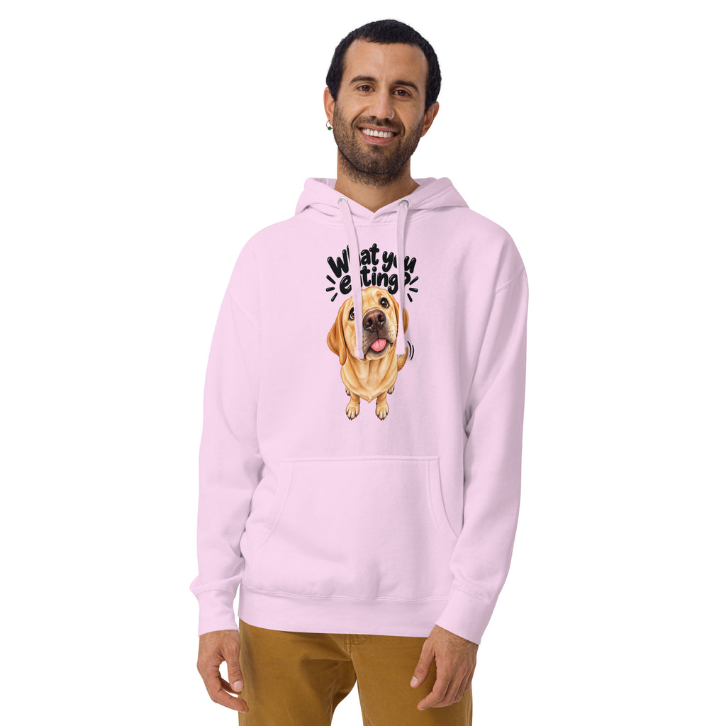 Hungry Labrador Golden Labrador hoodie by The Wandering Manc
