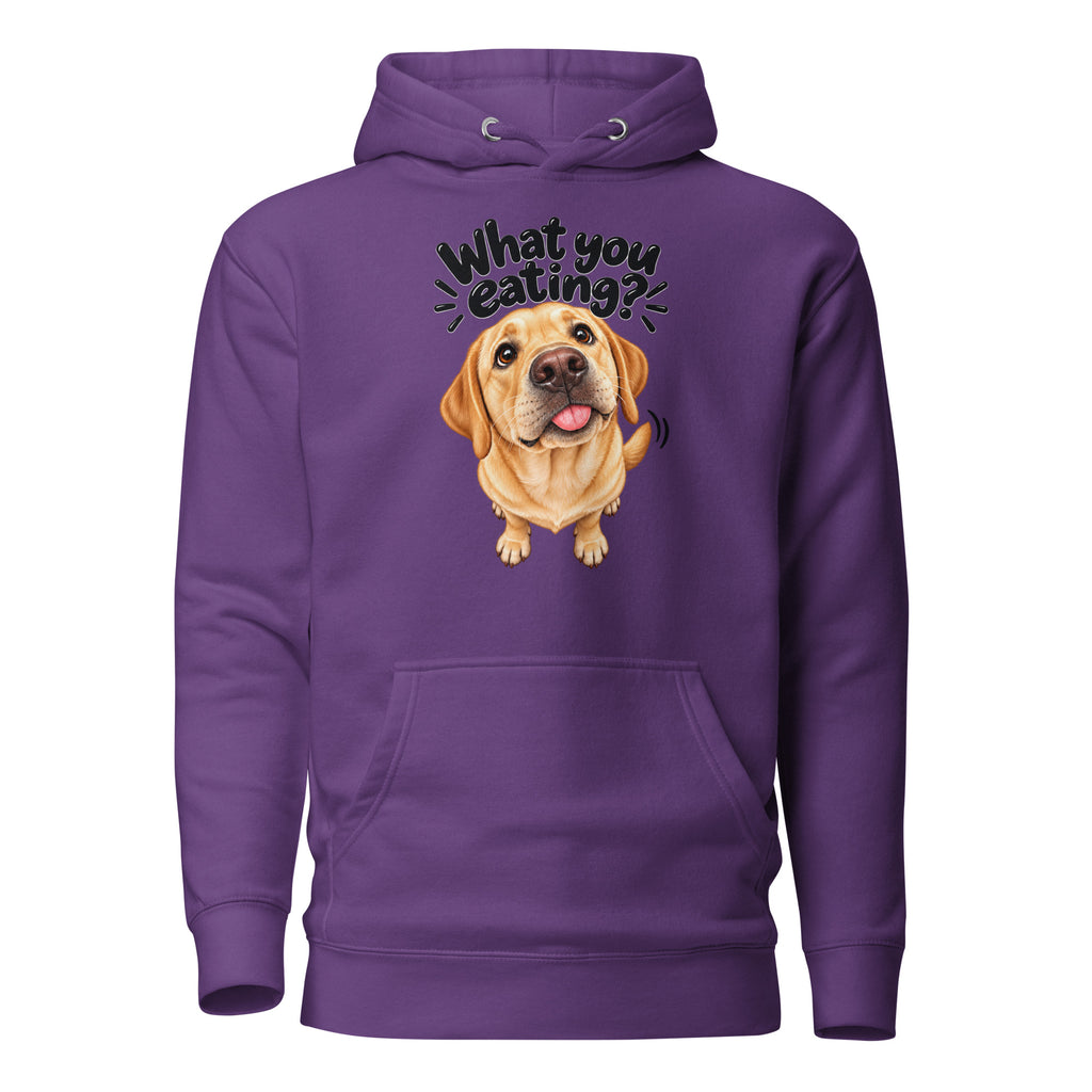 Hungry Labrador Golden Labrador hoodie by The Wandering Manc