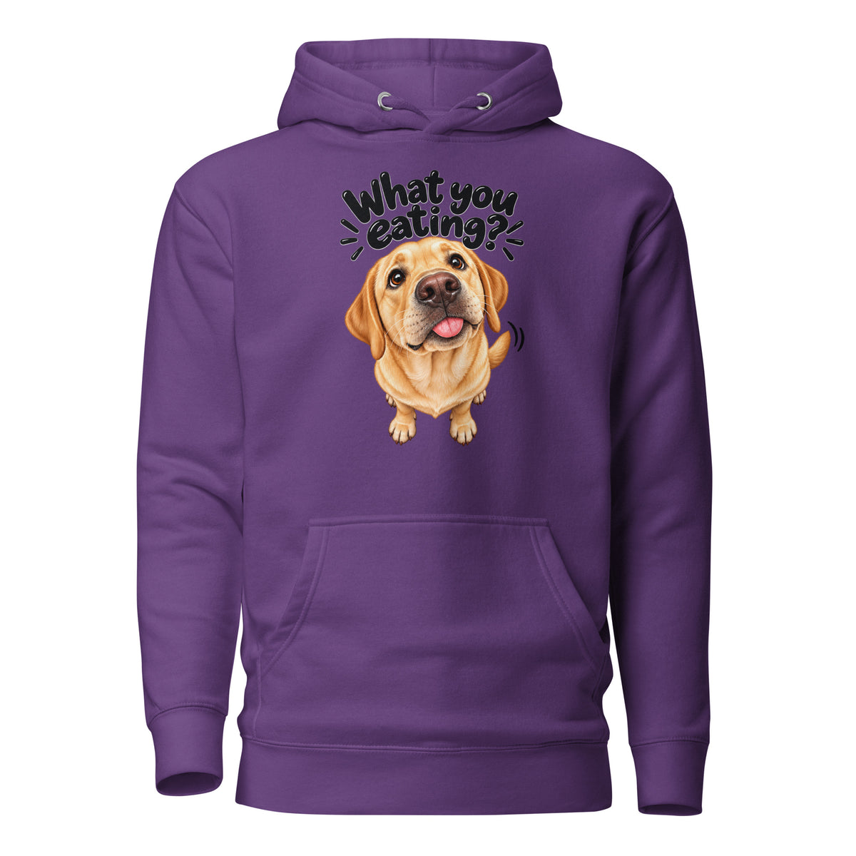 Hungry Labrador Golden Labrador hoodie by The Wandering Manc