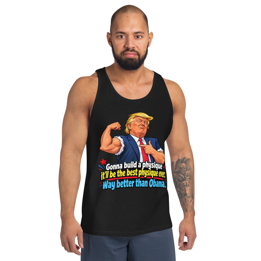 Make Anabolic Great Again gym tank top by The Wandering Manc