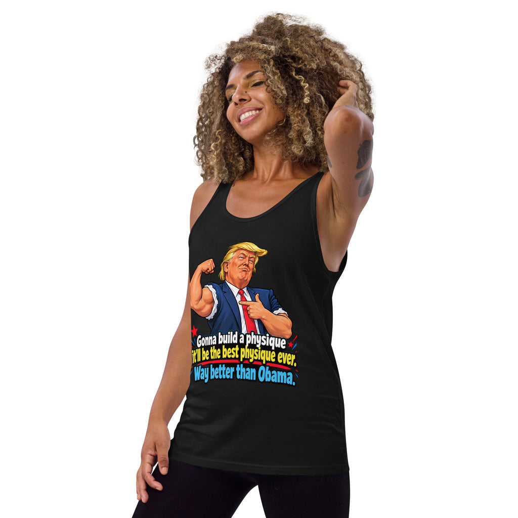 Make Anabolic Great Again gym tank top by The Wandering Manc
